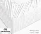 1000TC Cotton Fitted Sheet 40CM Bed Cover Single/King Single/Double/Queen/King