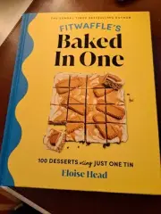 Fitwaffle's Baked In One: 100 desserts using one tin baking bestseller HC book