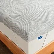 Newentor Life Mattress Topper Double Bed Thick, Double Memory Foam Mattress Topper, Mattress Topper Memory Foam Double Bed with Back Support