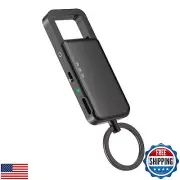 128GB Voice Recorder with Playback – 9000 Hours Audio Storage, 24-Hour Batter