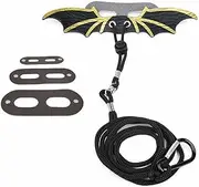 Lizard Harness Leash Bearded Dragon+Cool Leather Wings Reptile Adjustable