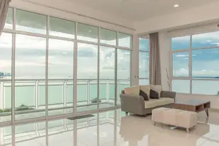 北海的4臥室公寓 - 200平方公尺/3間專用衛浴Luxury Seaview Sunset Condo @Butterworth 4BR