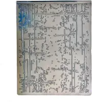 Watermark Mark Snowfall Background Plastic Embossing Folders for Card Making Scr