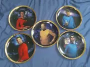 Old School Star Trek Original Series Collectors Plates