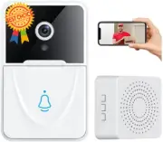 Wireless Doorbell Camera Wifi HD1080P Intercom Cloud Storage Easy Installation