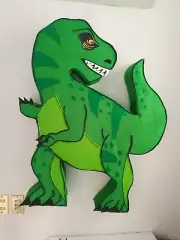 T-REX PINATA. DINOSAUR BIRTHDAY. PARTY THEME. T-REX PINATA JUNGLE BIRTHDAY PARTY