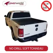 Amarok Dual Cab No Drill Clip On Tonneau Cover No Sports Bars No Headboard