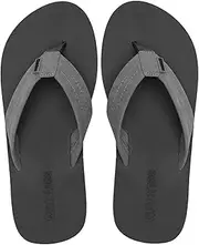 [WateLves] Mens-Flip-Flops-Thong-Sandals-with-Arch-Support Lightweight-Water-Shoes Open-Toe Comfort Summer-Beach-Slippers for Pool-Showers-Dorms Indoor-Outdoor