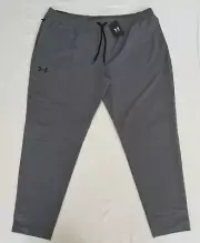 Under Armour Sportstyle Elite Tapered Pants Mens 4XLT Gray Grey Fitted New NWT