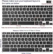 Skin for Samsung Chromebook 4 XE310XBA 11.6 inch/Chromebook 3 Silicone Keyboard