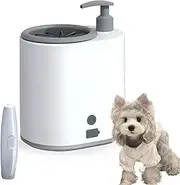Automatic Dog Paw Cleaner, USB Charging Electric Paw Washer with 300ml Water Tank, Portable Soft Silicone Dog Foot Washer Massage for Dogs Cats Massage Grooming Dirty Claws M