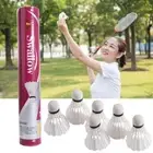 No.5 Goose Down Badminton Ball Foam Head Shuttlecock Beginner Practice
