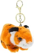 Mobestech Cute Animal Plush Keychain Pendant Soft Plush Bag Charm for Birthday Party Favors Charming Accessories for Bags Phones and Car Decorations