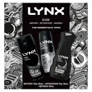 Lynx Black The Essentials Trio Gift Set 2024