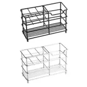 Bathroom Shelf Shampoo Storage Rack Bath Hanging Basket Iron Cosmetic Holder