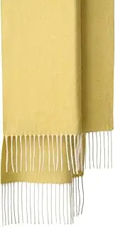 [WOOLI WOOLI] Australian Merino Wool Scarf, Golden Wattle Yellow, 30 x 170 cm