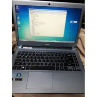 在飛比找蝦皮購物優惠-速達二手電腦 Acer V5-471清新水漾藍筆電 i5-3
