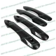 For 21-23 Toyota Venza SUV Carbon Fiber Side Smart Lock Door Handle Covers Trims