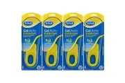 Scholl GelActiv Women's Everyday Insoles - 4 Pairs (UK Size 3.5-7.5 / AUS Size 4.5-8.5)