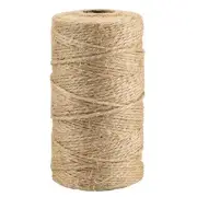 Natural Jute Twine String Best Arts Crafts Gift Wrapping Twine 328 Feet Brown