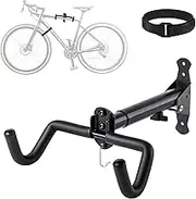 Cozioz Wall-Mounted Bike Rack for Garage Storage – Space-Saving Bicycle Hanger Rack, Durable Wall-Mount Bike Storage Solution