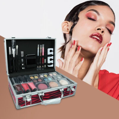 All In One Makeup Set Holiday Gift Eyeshadow Palette Lip Gloss Blush Makeup Kit