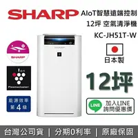 在飛比找樂天市場購物網優惠-【現貨!滿萬折千+私訊再折】SHARP 夏普 KC-JH51