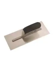 Hyde Tools 18550 Flat 11" x 4-1/2" Finishing Trowel (Carbon Steel)