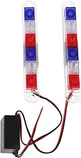 ULTECHNOVO 12v Led Indicator Lights for Motorcycles Night Visibility Tail Lights Stylish Flashing Turn Signals for Scooter