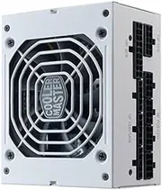 Cooler Master V750 SFX Gold White Edition Full-Modular 80 Plus Gold SFX Power Supply, Silver