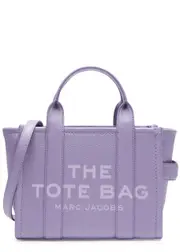 Marc Jacobs The Tote Mini Grained Leather Tote - Lilac One Size