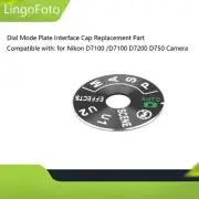 Dial Mode Plate Interface Cap Replacement Part for Nikon D7100 D7200 D750 Camera