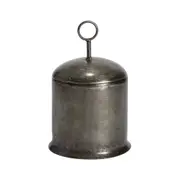 Antique Silver Vintage Metal Bell 12x17cm