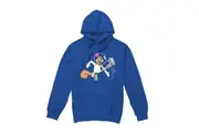 SpongeBob SquarePants Mens Karate Sandy Cheeks Hoodie (Royal Blue) - UTTV8845