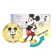 Disney Limited Edition Mickey Mouse PNC - Perth Mint ‘Disney 100’ Coloured Coin