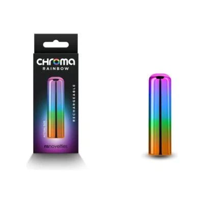 Chroma Rainbow - Small: Slim and Elegant Vibrator with Robust Vibrations for Col