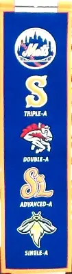 New York Mets Affiliate Farm System Cooperstown Collection Banner - MLB