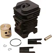 Pexorin 41MM Cylinder Piston Kit, for Partner, 842 840 742 Garen Chainsaw Spare Parts OEM# 530 07 18-84 Lawn Mower Cylinder Piston