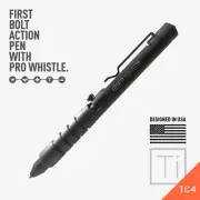 GP 1945 Bolt Action Plus Pen - Machined Titanium Dark version GPCA + Kickstarter