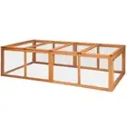 i.Pet Chicken Coop Rabbit Hutch 180cm Extra Large Wooden Chicken House Run XL...