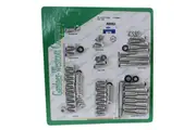 Gardener-Westcott Chrome Hex Engine Dress Up Kit Suit for Ford 302-351 Cleveland With for Ford Oval Logo