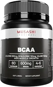 Musashi BCAA Muscle Recover 60 Capsule