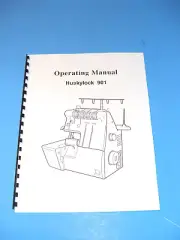 Husqvarna Huskylock 901 Serger Sewing Machine Instruction Manual - Printed