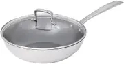Wok Non-Stick Pan Uncoating Flat Bottom Household Wok Induction Cooker Universal