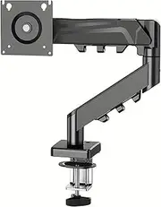 TAFTIWEXN Monitor Arm Ergonomic Stand Single Monitor Mount Screens Fit for Gas Spring Computer Adjustable Display Arm,Tablet Holder Desktop Clamp Stand Adjustable Laptop Riser