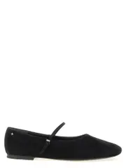 [Tory Burch] Tory Burch-Mary Jane Flat Shoes Nero-Donna 6.5