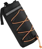 Bike Handlebar Bags - Cycling Handlebar Bag - Large Capacity Waterproof Detachable Holder for Mountain Road Biking Frame Pack Cargo
