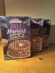 X3 16oz Fall Harvest Apple Pancake Mix HEB Baking Mix (8/2025) Pancake Flour NEW