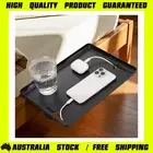 Removable Bedside Shelf Clip-On Nightstand for Bunk Beds Black Bed Organizer