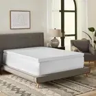 BODIPEDIC Comfort 3 in. Twin XL Gel-Infused Memory Foam Mattress Topper with
